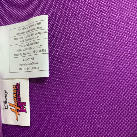 Hannah Montana Miley Cyrus Padded Zipper 3 D-Ring Binder Disney Channel Girly - Picture 13 of 14